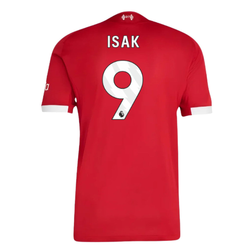 2025-2026 Liverpool Authentic Home Shirt (Isak 9)_0