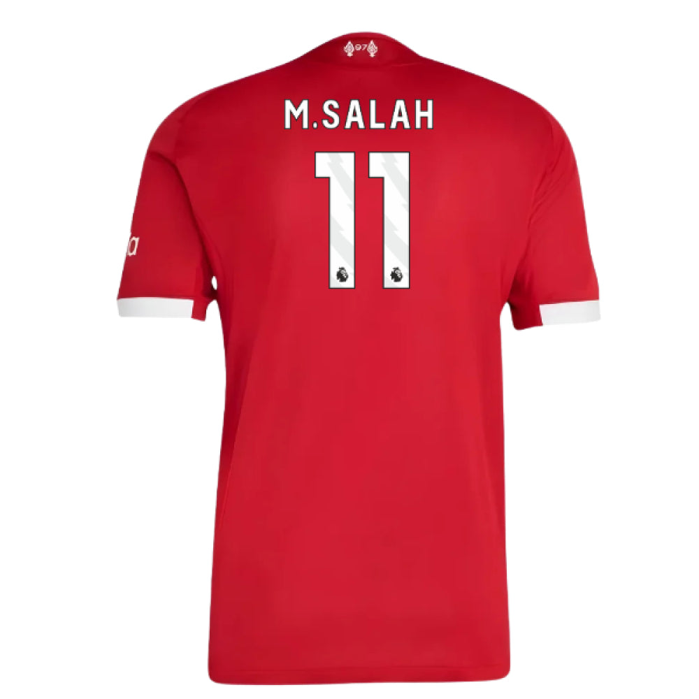 2025-2026 Liverpool Authentic Home Shirt (M.Salah 11)_0