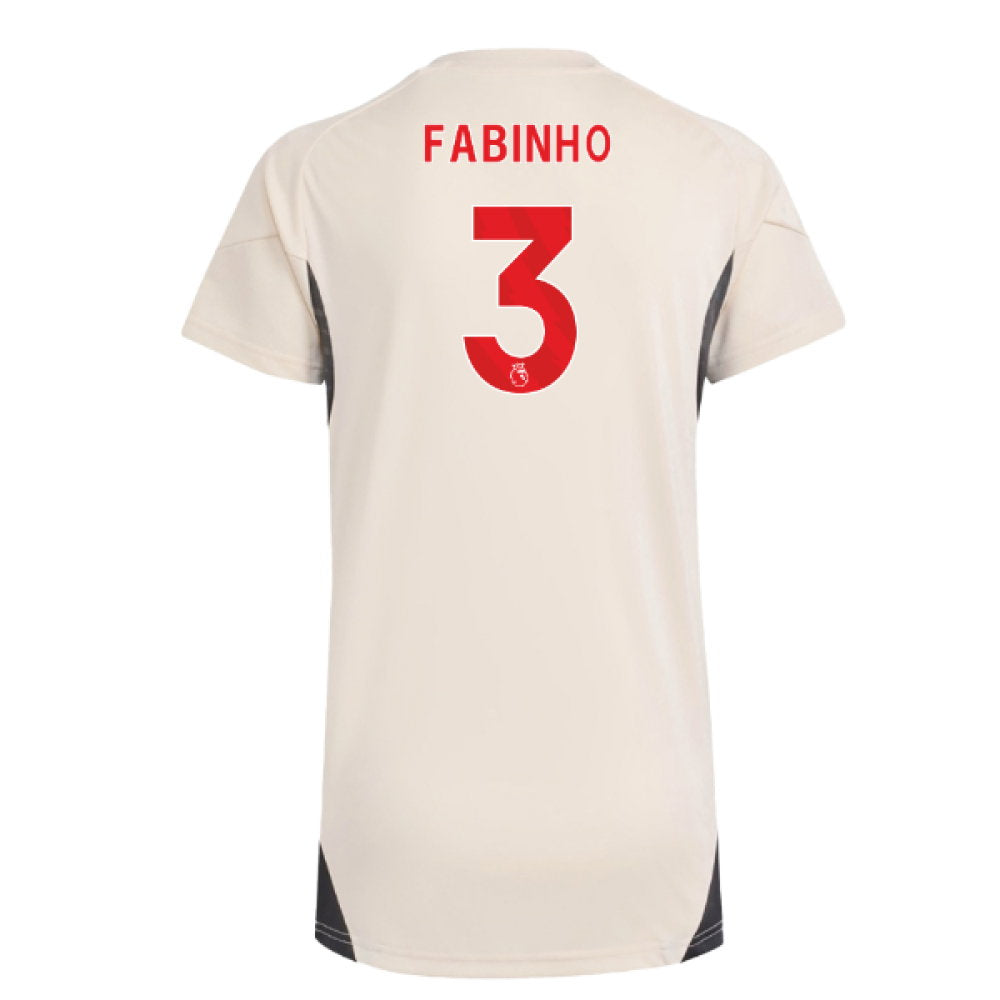 2025-2026 Liverpool Training Jersey (White) - Womens (Fabinho 3)_0