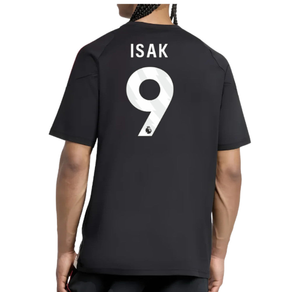 2025-2026 Liverpool Training Tee (Black) (Isak 9)_0