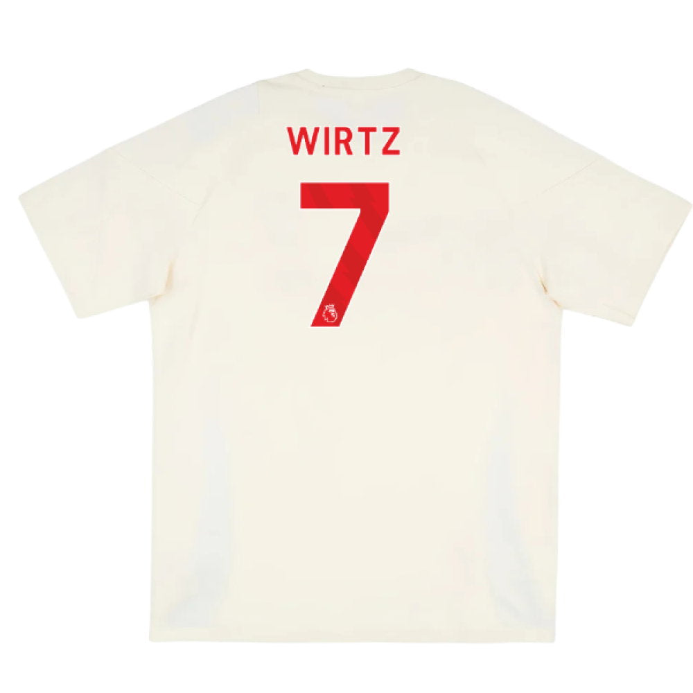 2025-2026 Liverpool Training Tee (White) (Wirtz 7)_0