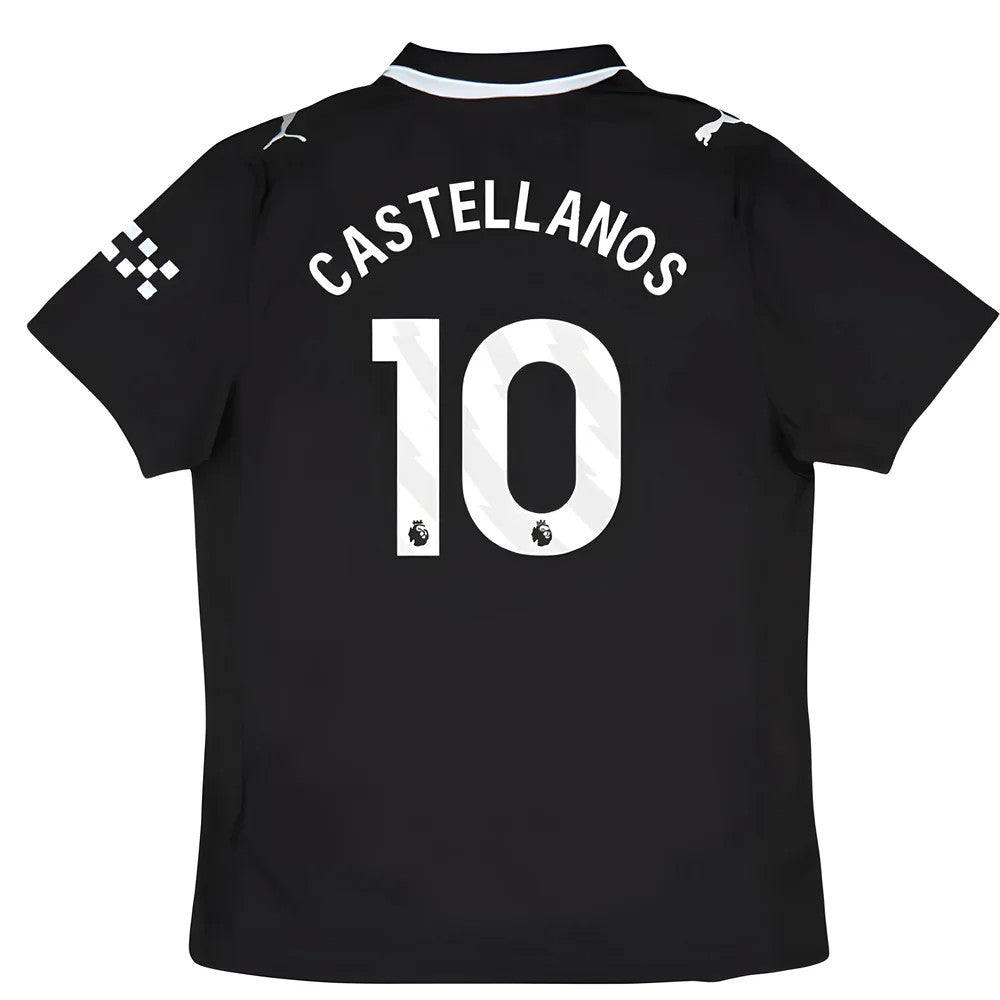 2025-2026 Man City Authentic Away Shirt (Castellanos 10)_0
