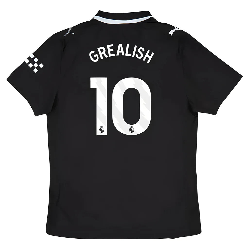 2025-2026 Man City Authentic Away Shirt (Grealish 10)_0