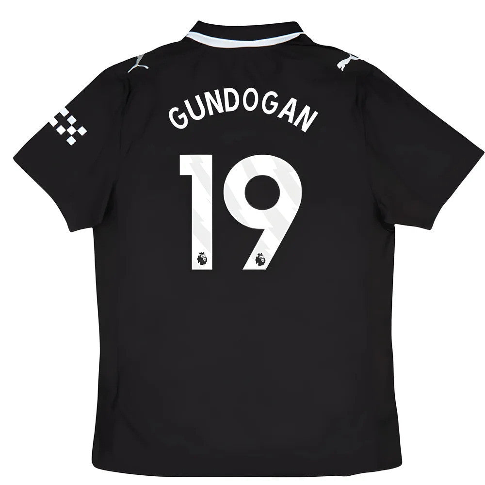 2025-2026 Man City Authentic Away Shirt (Gundogan 19)_0