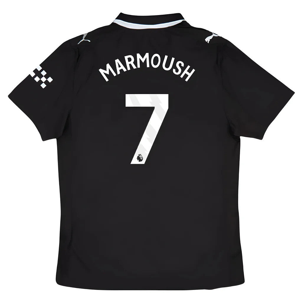 2025-2026 Man City Authentic Away Shirt (Marmoush 7)_0