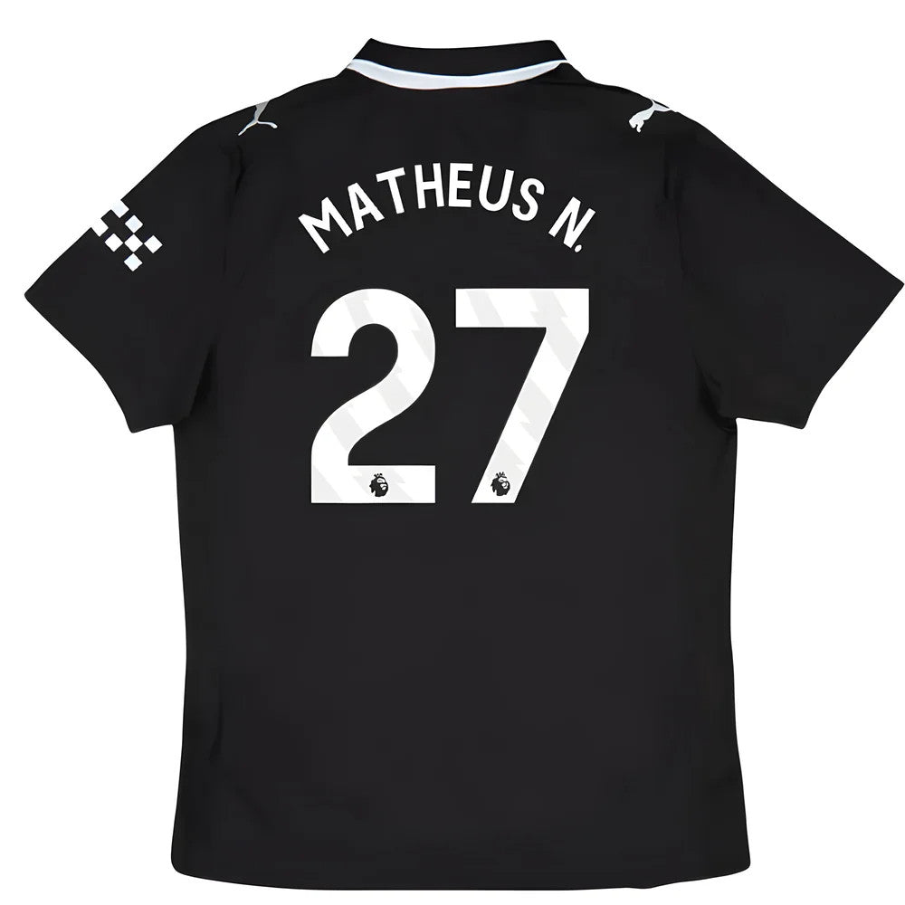 2025-2026 Man City Authentic Away Shirt (Matheus N. 27)_0