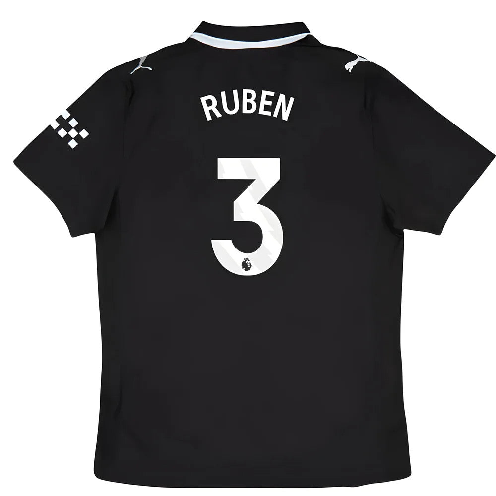 2025-2026 Man City Authentic Away Shirt (Ruben 3)_0