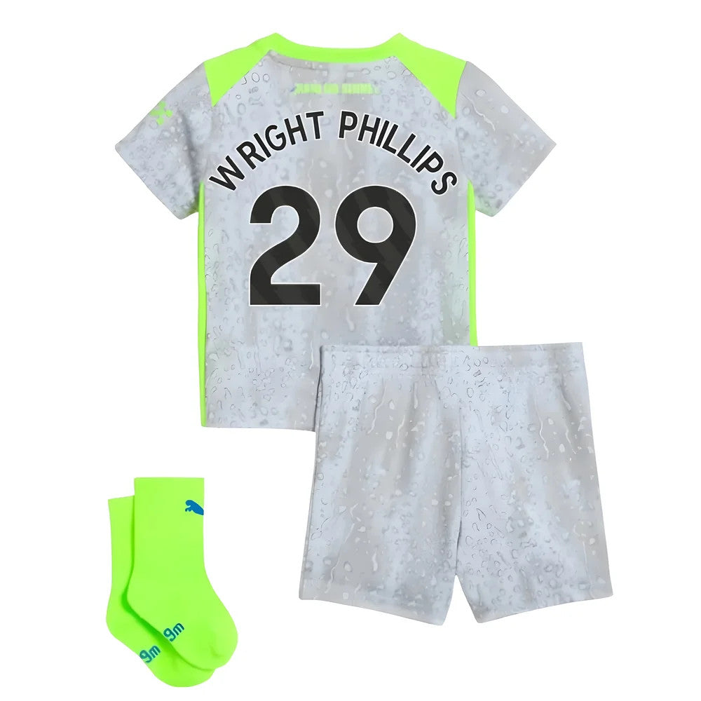 2025-2026 Man City Third Baby Kit (Wright Phillips 29)_0