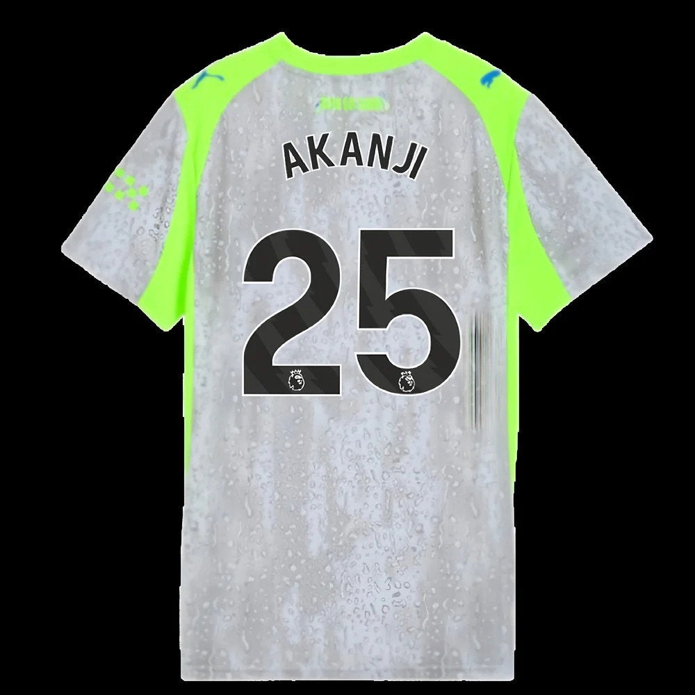 2025-2026 Man City Third Shirt (Womens) (Akanji 25)_0