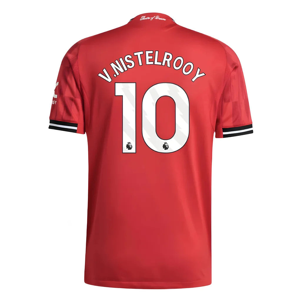 2025-2026 Man Utd Authentic Home Shirt (V.Nistelrooy 10)_0