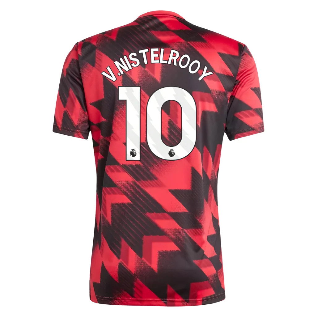 2025-2026 Man Utd Pre-Match Shirt (Red) (V.Nistelrooy 10)_0