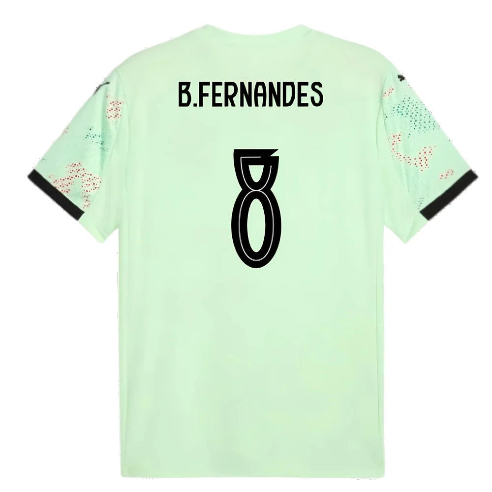 2025-2026 Portugal Womens Team Away Shirt (Unisex) (B.Fernandes 8)_2