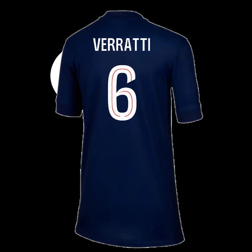 2025-2026 PSG Paris Saint Germain Home Shirt (Kids) (Verratti 6)_2
