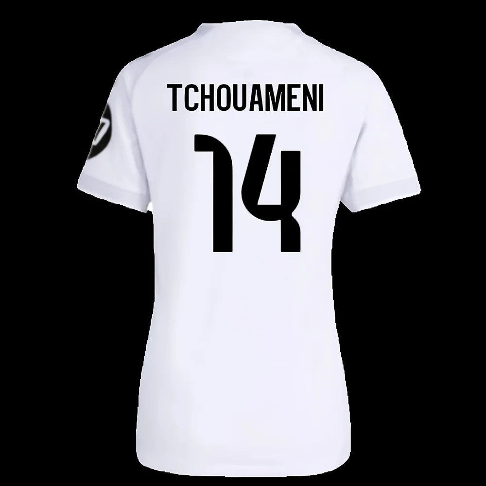 2025-2026 Real Madrid Authentic Home Shirt (Womens) (Tchouameni 14)_2