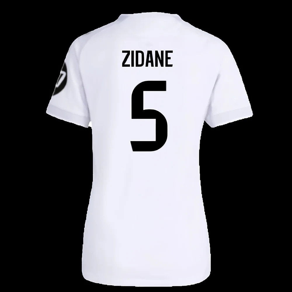 2025-2026 Real Madrid Authentic Home Shirt (Womens) (Zidane 5)_2