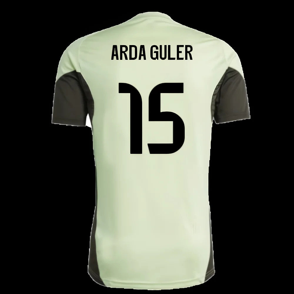 2025-2026 Real Madrid Training Jersey (Almost Lime) (Arda Guler 15)_2