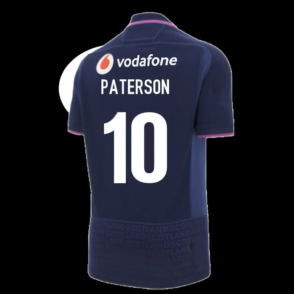 2025-2026 Scotland Home Rugby Shirt (Kids) (Paterson 10)_0