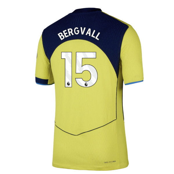 2025-2026 Tottenham Authentic Dri-FIT ADV Match Third Shirt (Bergvall 15)_0