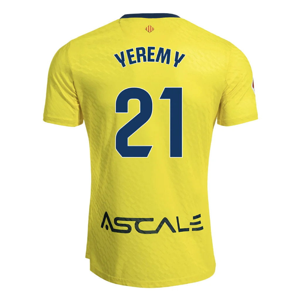 2025-2026 Villarreal Home Shirt (Yeremy 21)_0