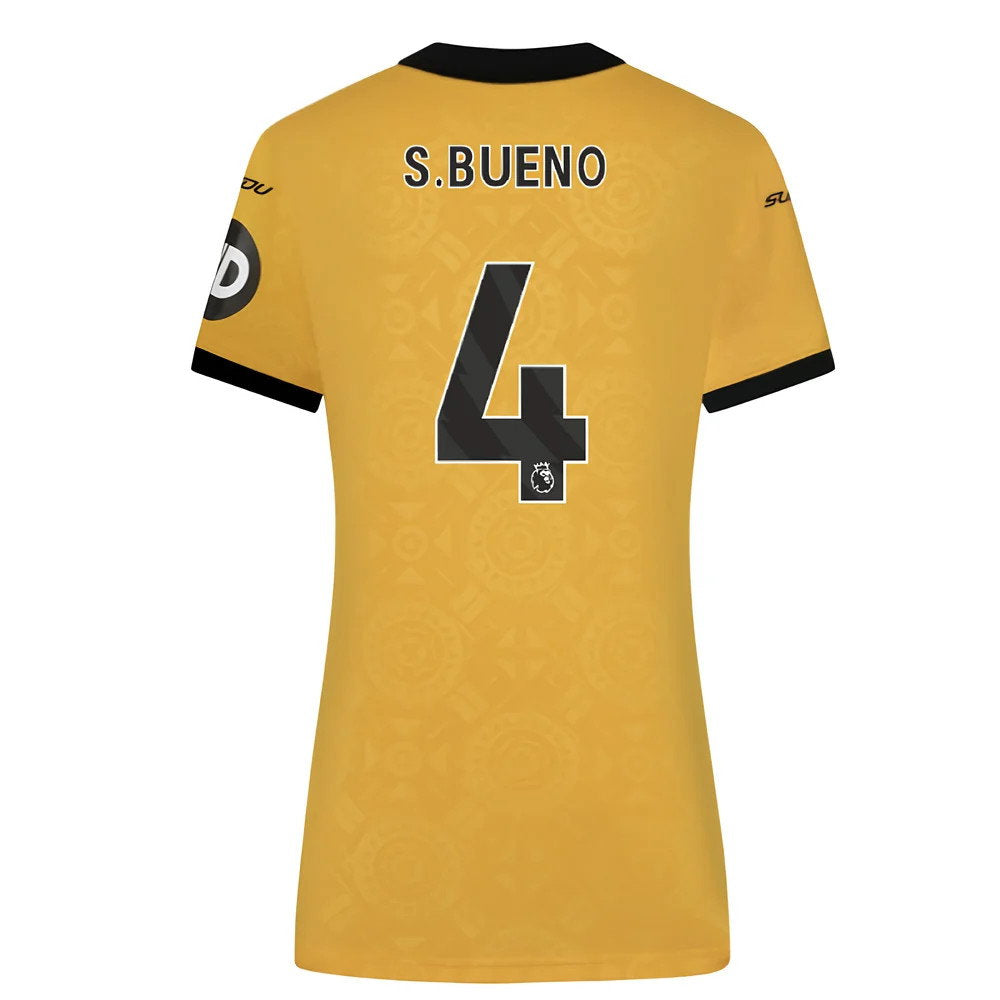 2025-2026 Wolves Home Shirt (Womens) (S.Bueno 4)_0