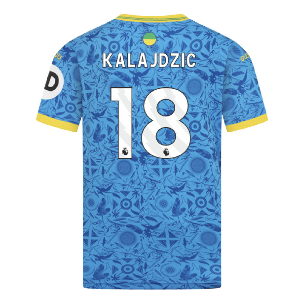 2025-2026 Wolves Third Shirt (Kids) (Kalajdzic 18)_0
