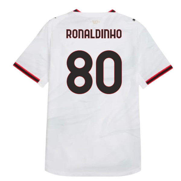 2026-2027 AC Milan Authentic Away Shirt (Ronaldinho 80)_0