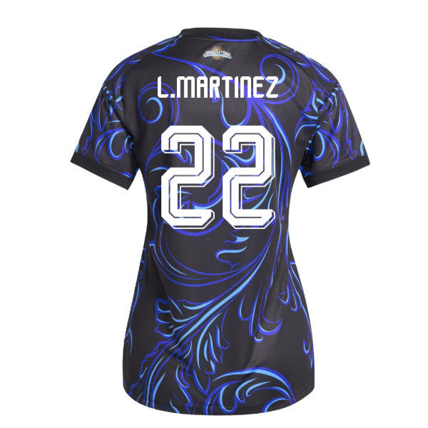 2026-2027 Argentina Away Shirt (Womens) (L.Martinez 22)_0