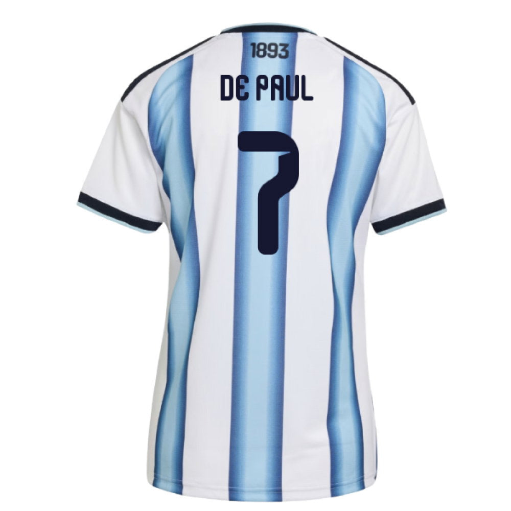 2026-2027 Argentina Home Shirt (Womens) (De Paul 7)_0