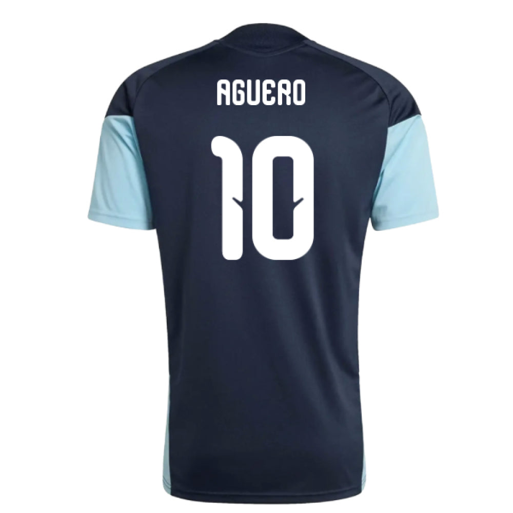 2026-2027 Argentina Training Jersey (Night Navy) (Aguero 10)_0