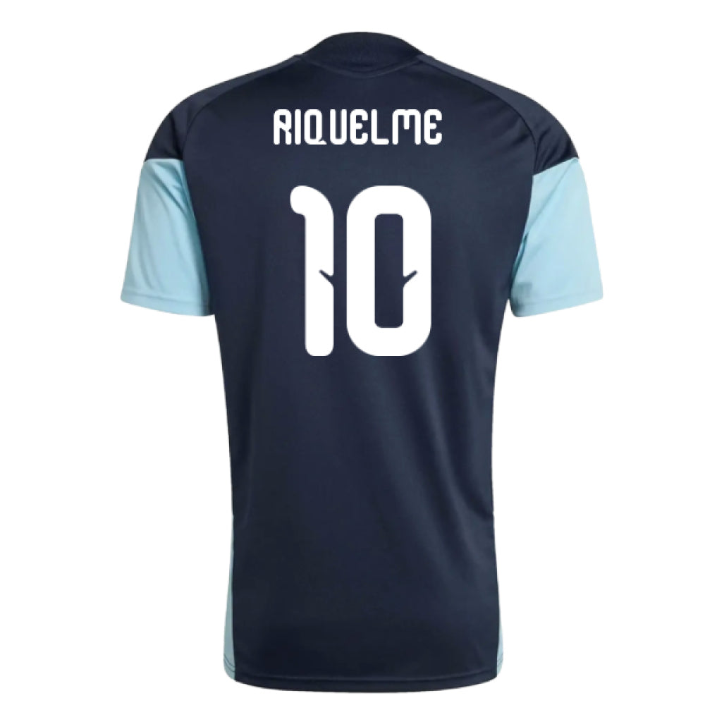 2026-2027 Argentina Training Jersey (Night Navy) (Riquelme 10)_0