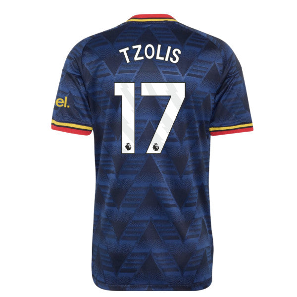 2026-2027 Arsenal Authentic Away Shirt (Tzolis 17)_0