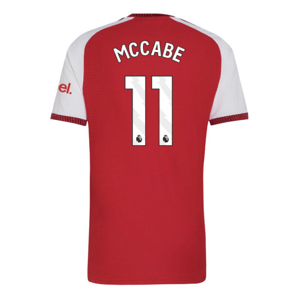 2026-2027 Arsenal Authentic Home Shirt (McCabe 11)_0