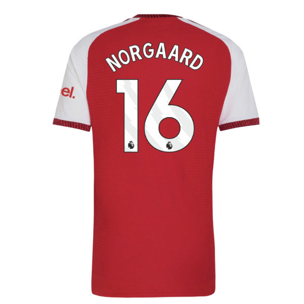 2026-2027 Arsenal Authentic Home Shirt (Norgaard 16)_0