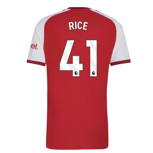 2026-2027 Arsenal Authentic Home Shirt (Rice 41)_0