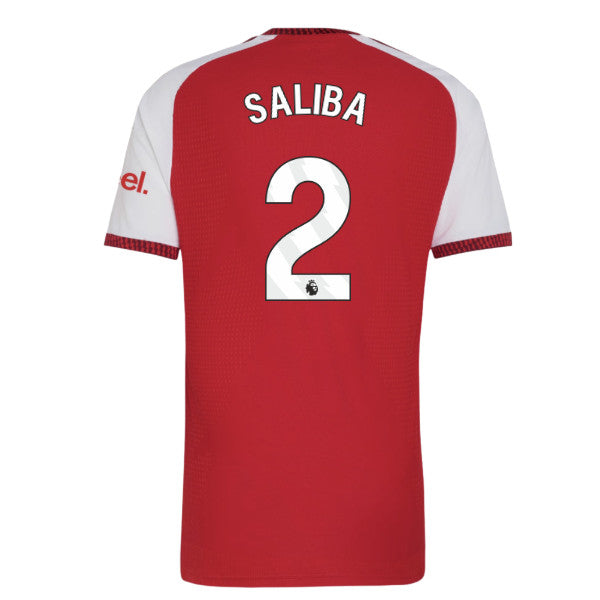 2026-2027 Arsenal Authentic Home Shirt (Saliba 2)_0