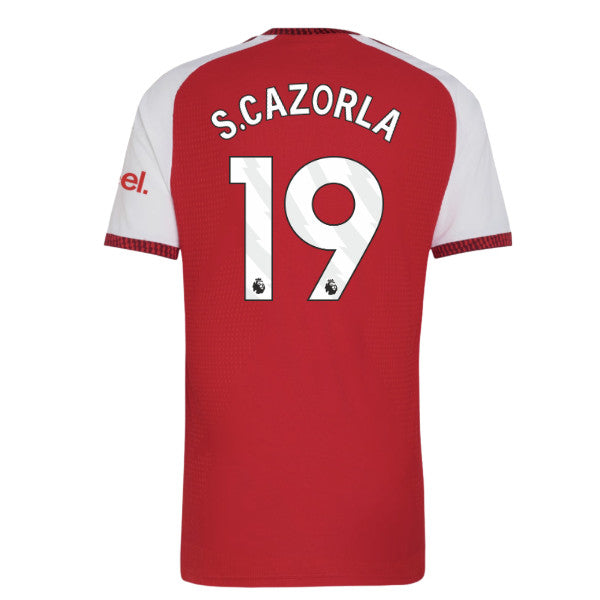 2026-2027 Arsenal Authentic Home Shirt (S.Cazorla 19)_0