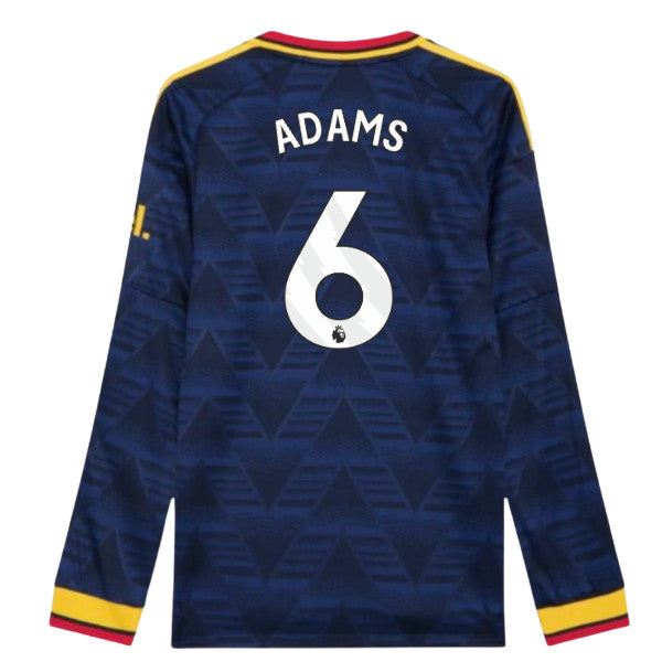 2026-2027 Arsenal Authentic Long Sleeve Away Shirt (Adams 6)_0