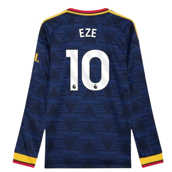 2026-2027 Arsenal Authentic Long Sleeve Away Shirt (Eze 10)_0