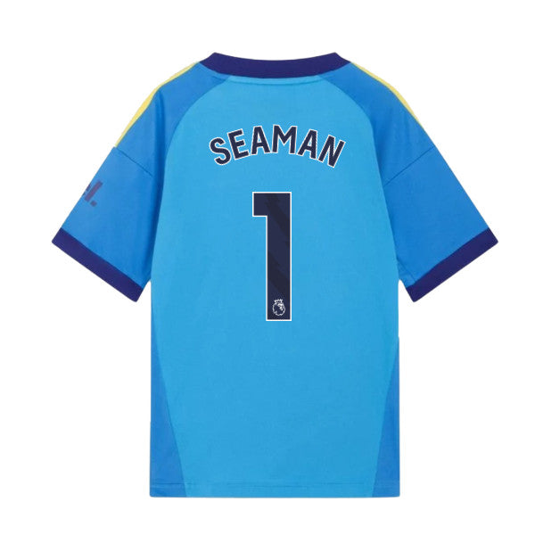 2026-2027 Arsenal Away Goalkeeper Shirt (App Sky Rush) - Kids (Seaman 1)_0