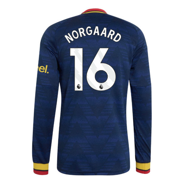2026-2027 Arsenal Away Long Sleeve Shirt (Norgaard 16)_0