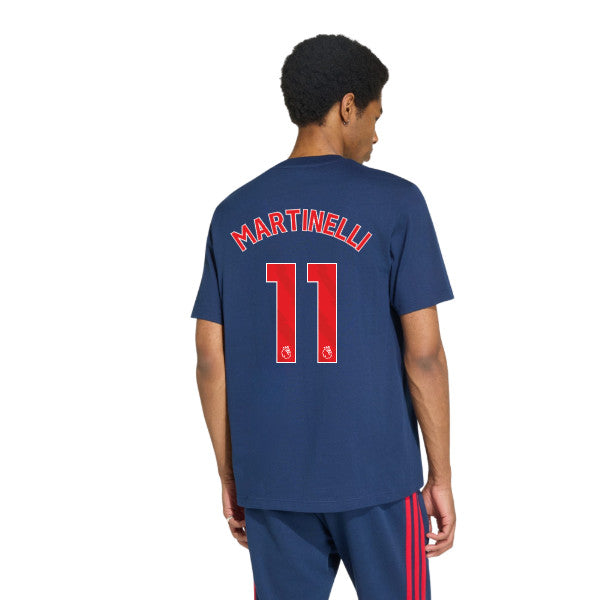 2026-2027 Arsenal DNA Graphic Tee (Navy) (Martinelli 11)_0