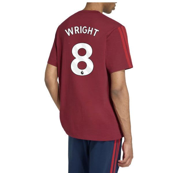 2026-2027 Arsenal DNA Tee (Burgundy) (Wright 8)_0