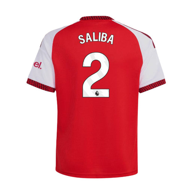 2026-2027 Arsenal Home Shirt (Kids) (Saliba 2)_0