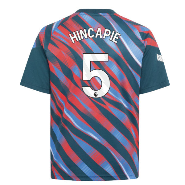 2026-2027 Arsenal Pre-Match Shirt (Utility Green) - Kids (Hincapie 5)_0