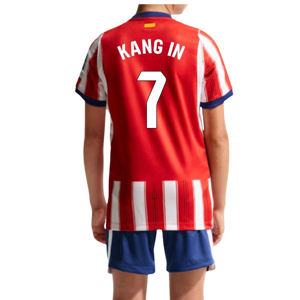 2026-2027 Atletico Madrid Home Shirt (Kids) (Kang In 7)_0