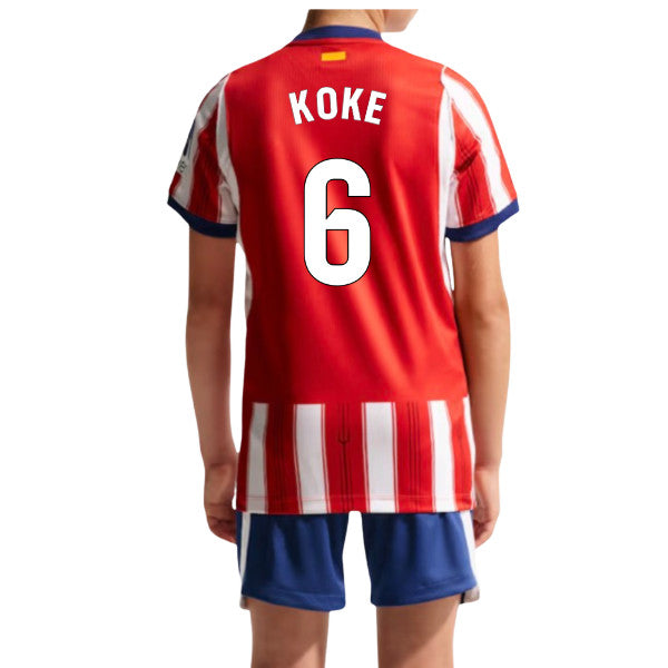 2026-2027 Atletico Madrid Home Shirt (Kids) (Koke 6)_0