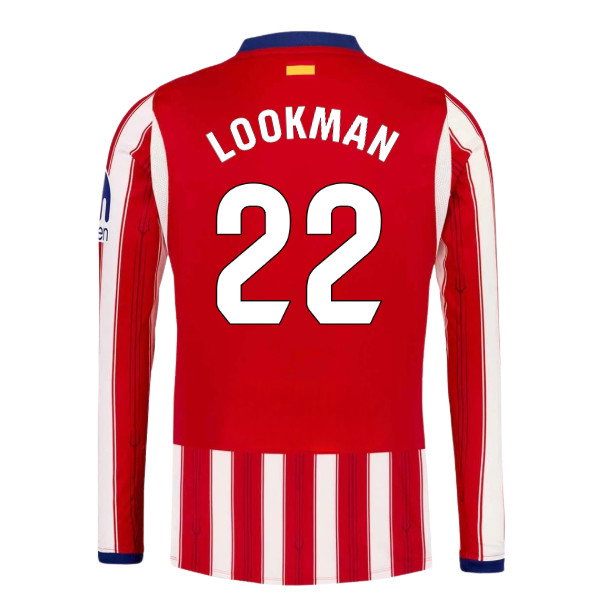 2026-2027 Atletico Madrid Long Sleeve Home Shirt (Lookman 22)_0
