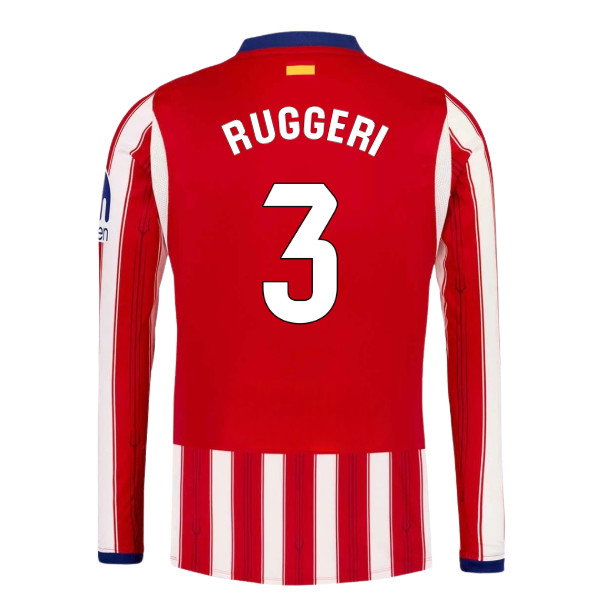 2026-2027 Atletico Madrid Long Sleeve Home Shirt (Ruggeri 3)_0