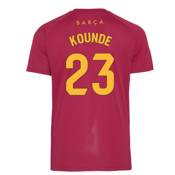 2026-2027 Barcelona Dri-Fit Strike Shirt (Noble Red) (Kounde 23)_0