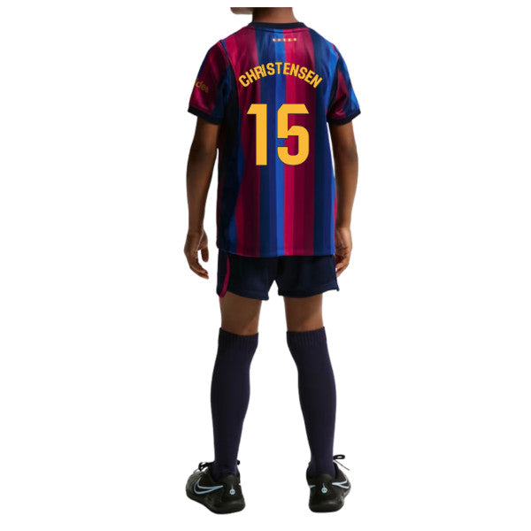 2026-2027 Barcelona Home Little Kids Mini Kit (Christensen 15)_0